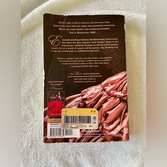 The Luxe by Anna Godbersen Paperback - Picture 3 of 8